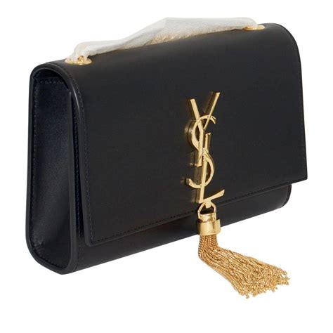 ysl kate black bag|ysl kate bag with tassel.